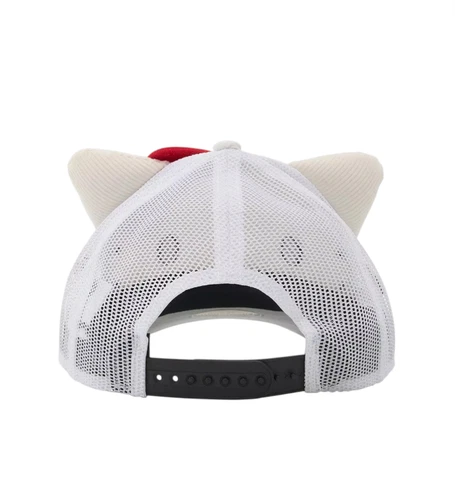 Hello Kitty 3D Ear Corduroy Trucker Hat NEW - photo 3