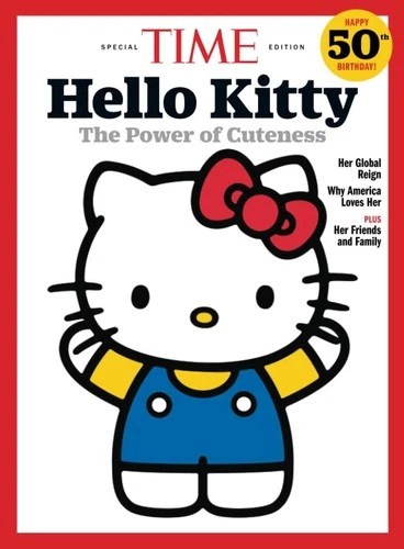 TIME Hello Kitty Paperback Magazine - 2024