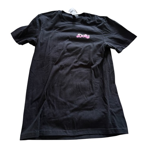 Dolly Parton Black Cotton T-Shirt - Women's Small - photo 2