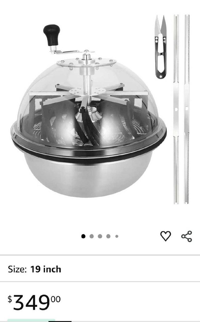 Meiwan 19" Bowl Bud Trimmer