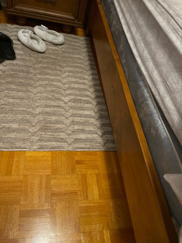 Wooden Queen Bed with Mattress and Box Spring - photo 3