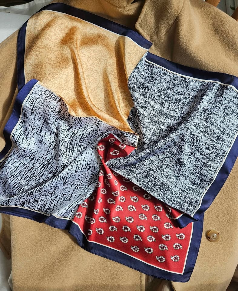 Brand NEW Square Satin Scarf 70x70cm for Spring/Summer - photo 5