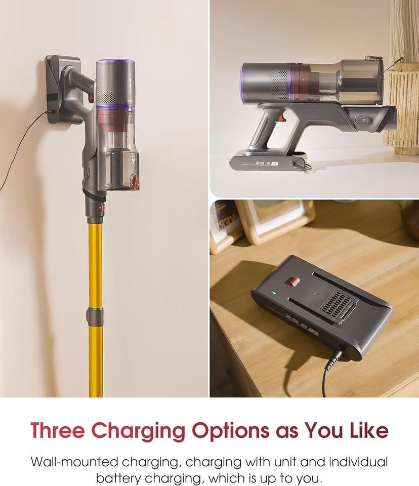 Cordless Vacuum Cleaner with LED Screen - photo 5