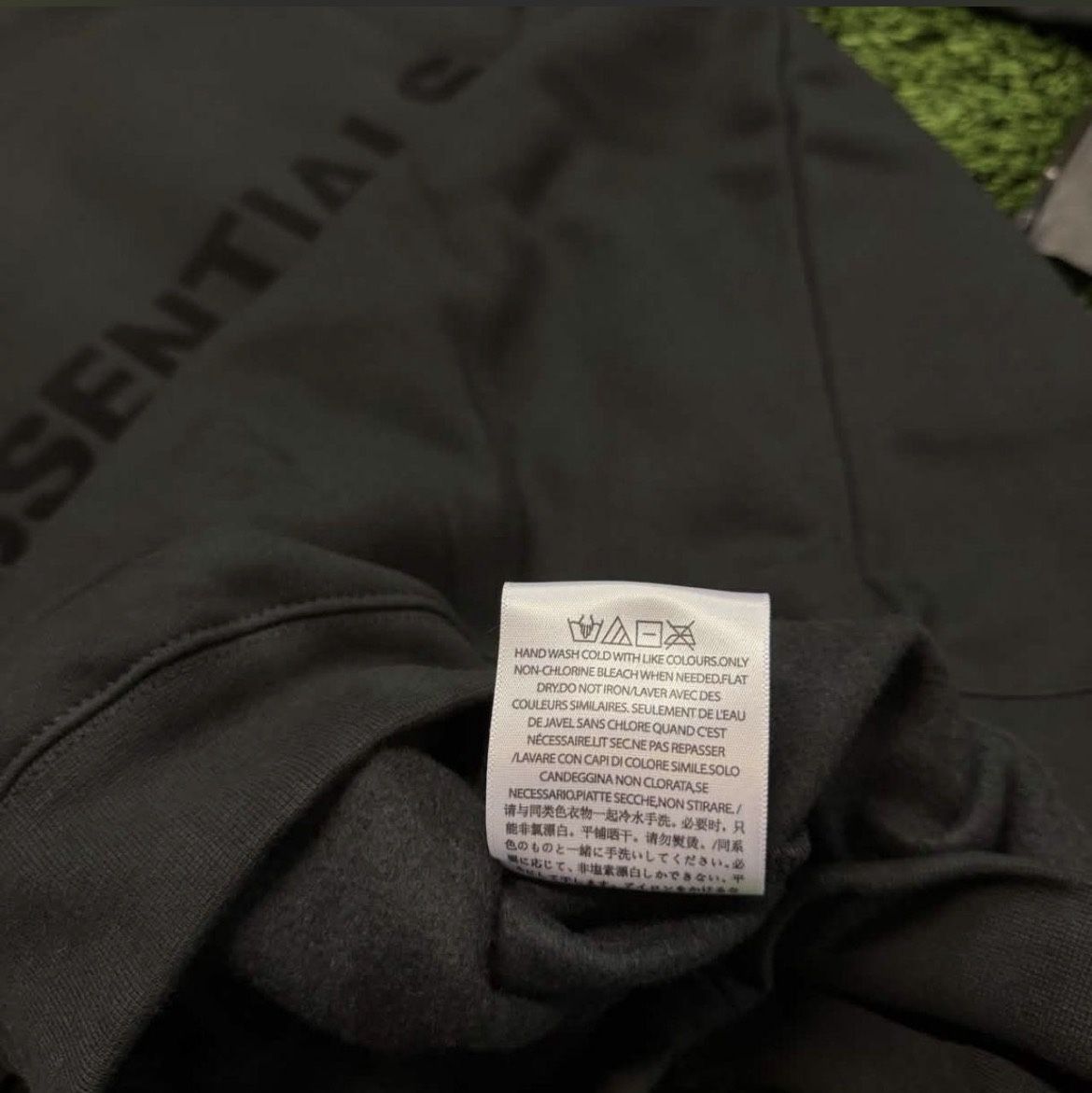 Essentials Fear Of God Black Hoodie - photo 4