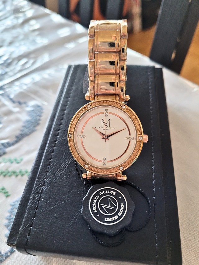 Michael Philippe Women's Diamond Rose Gold Watch - photo 5