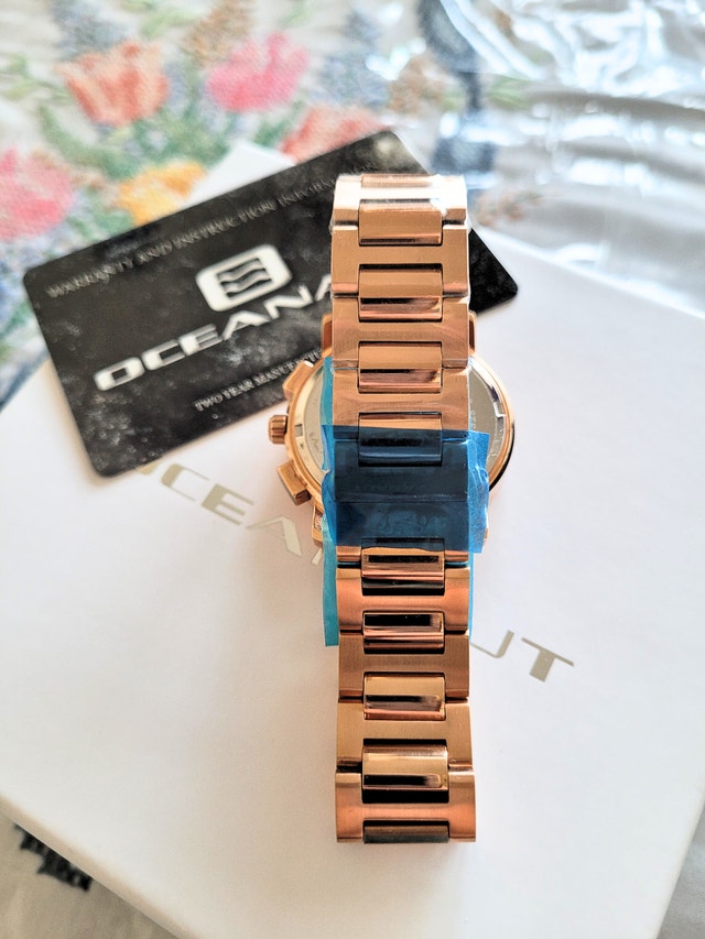Oceanaut Women's OC0633 Casual Riviera Rose Gold Watch - photo 3