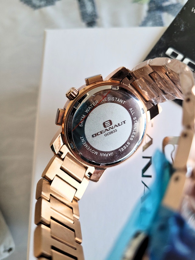 Oceanaut Women's OC0633 Casual Riviera Rose Gold Watch - photo 5