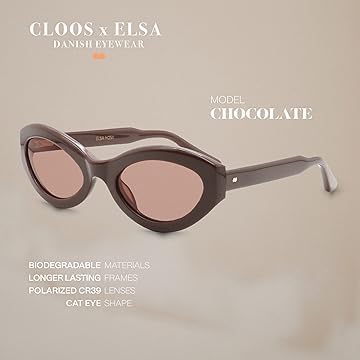 Christopher Cloos Women's Vintage Polarized Chocolate Sunglasses - photo 3