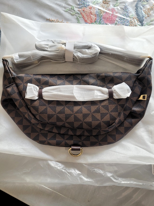 Anck Fanny Pack Women's Crossbody Belt Bag, Chocolate Brown 13x6 - photo 2