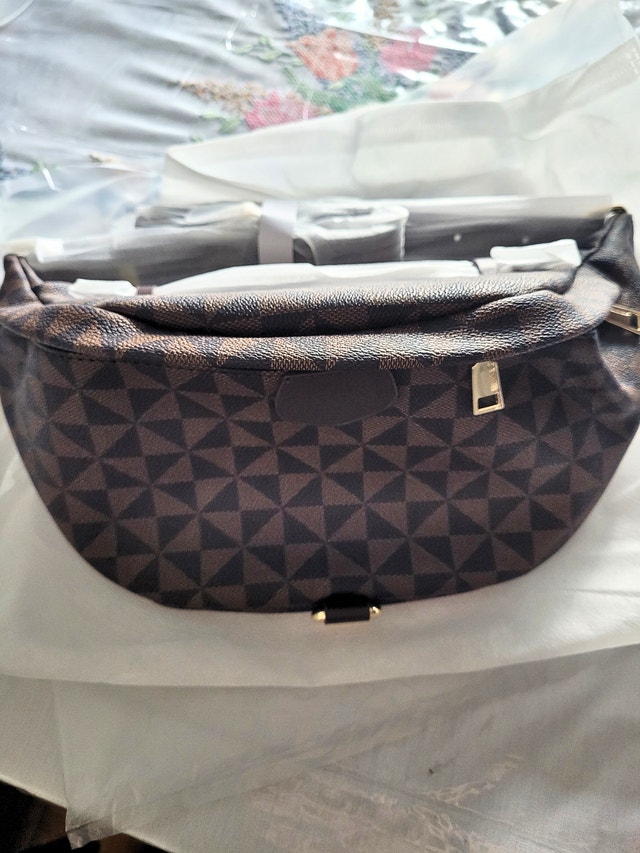 Anck Fanny Pack Women's Crossbody Belt Bag, Chocolate Brown 13x6 - photo 3