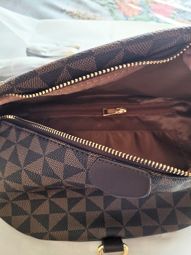 Anck Fanny Pack Women's Crossbody Belt Bag, Chocolate Brown 13x6 - photo 4