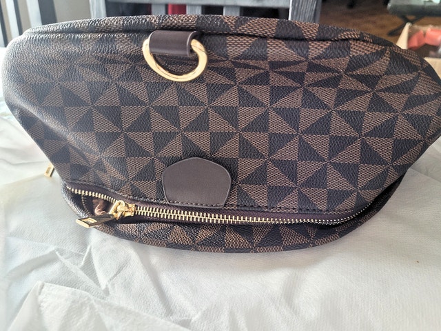 Anck Fanny Pack Women's Crossbody Belt Bag, Chocolate Brown 13x6 - photo 5