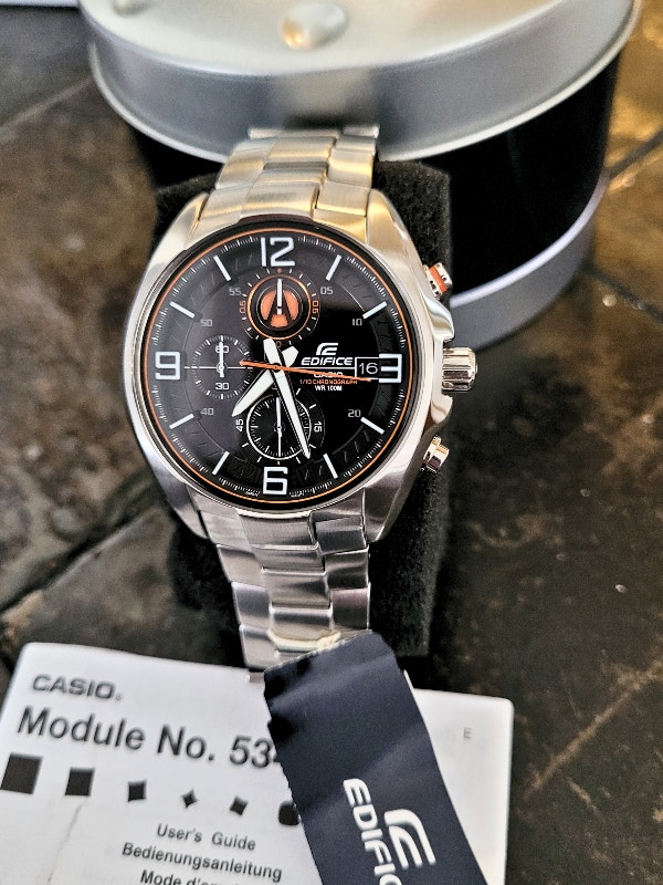 Casio Men's EFR529D-1A9 Edifice Chronograph Watch