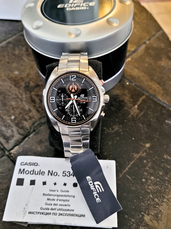 Casio Men's EFR529D-1A9 Edifice Chronograph Watch - photo 3