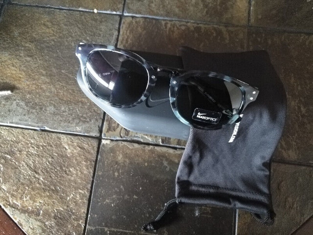 Nike EV0880-021 Achieve Grey Tortoise/Black Sunglasses