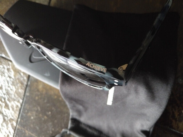 Nike EV0880-021 Achieve Grey Tortoise/Black Sunglasses - photo 3