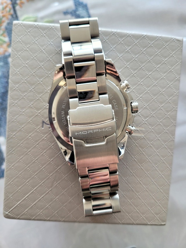 Morphic M94 Series Men's Chronograph White Dial Watch - photo 3
