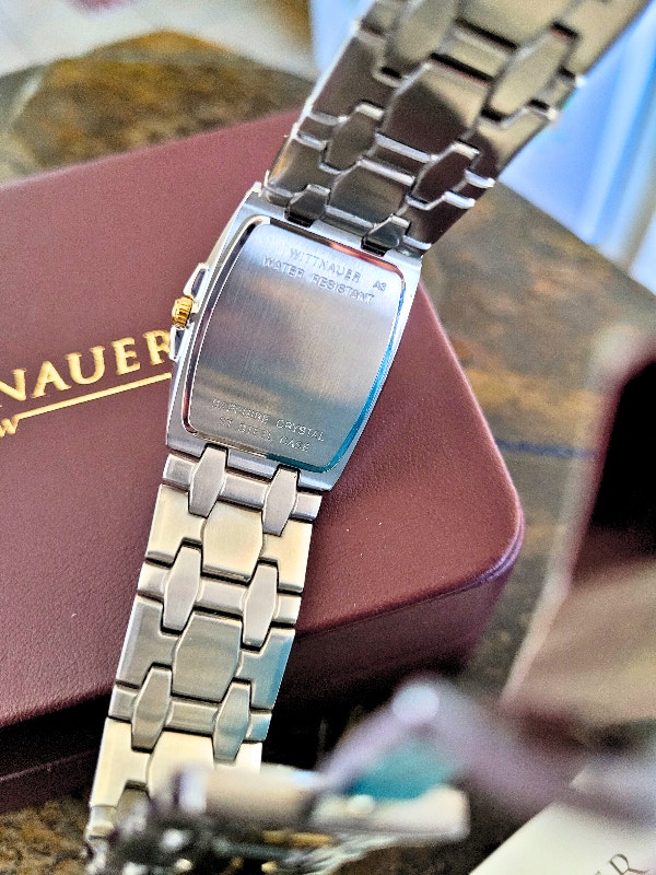 Wittnauer Unisex 12B10 Astor Swiss 2-Tone Dress Watch - photo 4