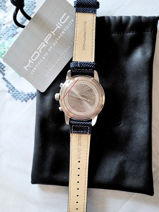 Morphic M51 Series Chronograph Blue Men's Watch - photo 4