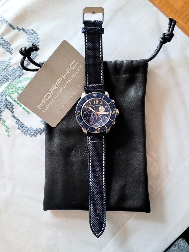 Morphic M51 Series Chronograph Blue Men's Watch - photo 5