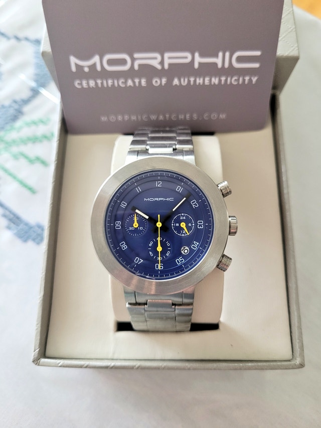 Morphic M78 Series Men's Chronograph Stainless Steel Watch