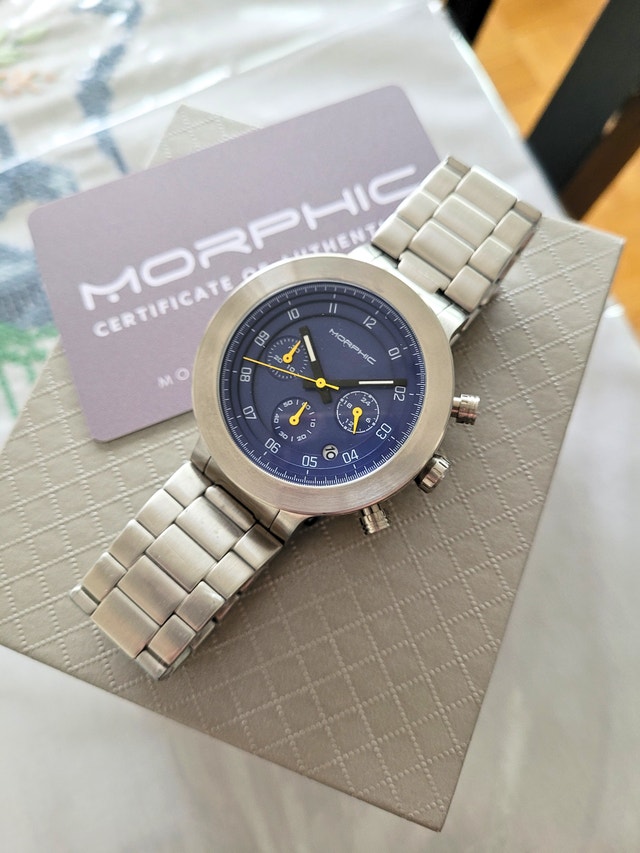 Morphic M78 Series Men's Chronograph Stainless Steel Watch - photo 4