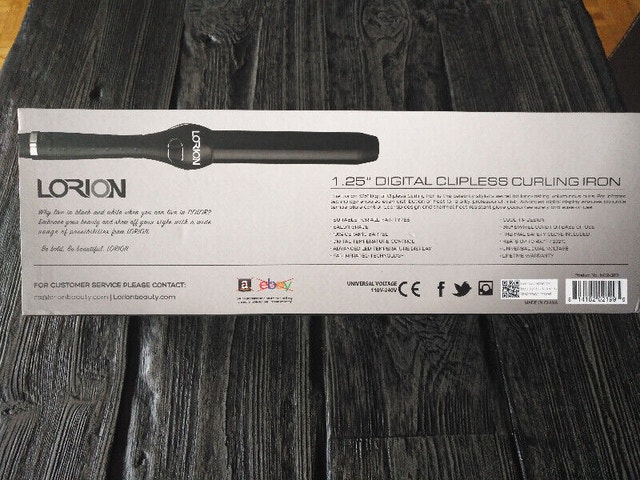 Lorion Salon Grade 1.25" Digital Clipless Curling Iron - photo 4