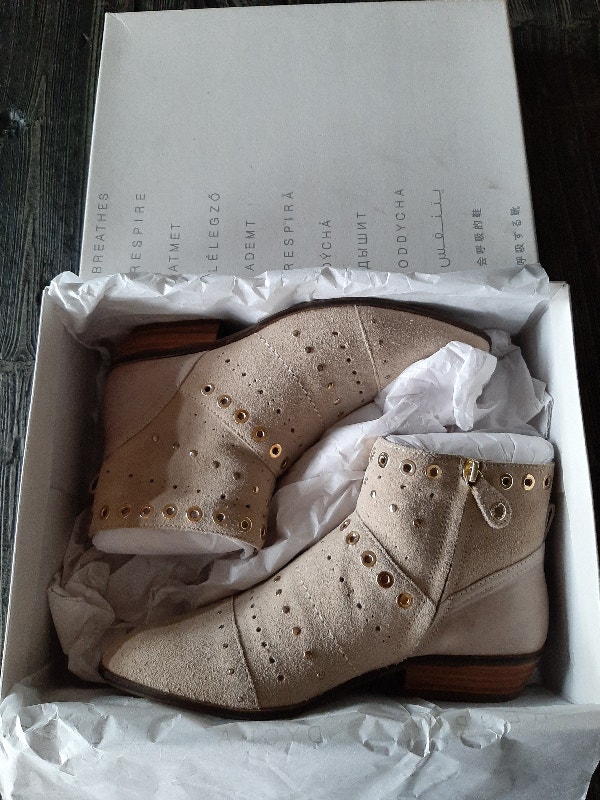 Geox D Kennity C Suede Ankle Boots Women's Sizes 8 & 10 - photo 2