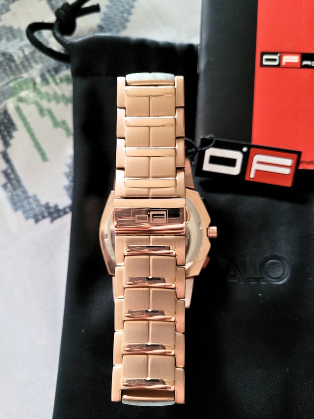 D.Factory Black-Label Rose Gold Chronograph Men's Watch - photo 3