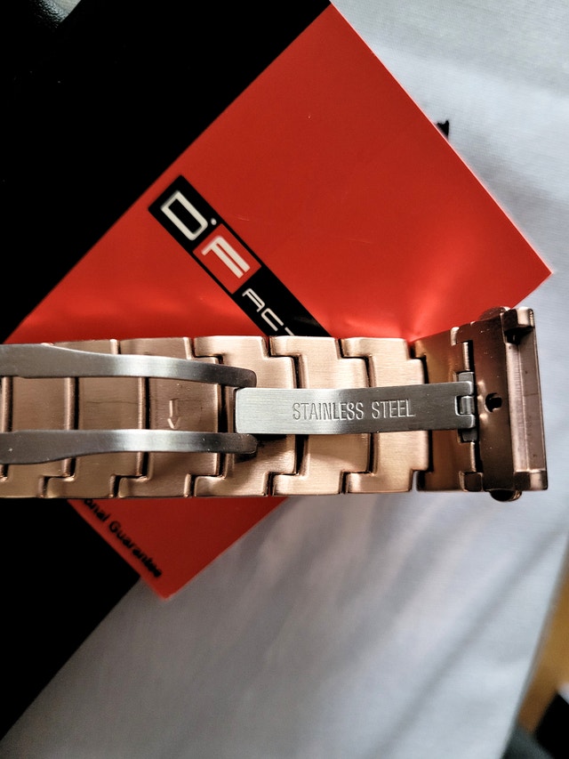 D.Factory Black-Label Rose Gold Chronograph Men's Watch - photo 4