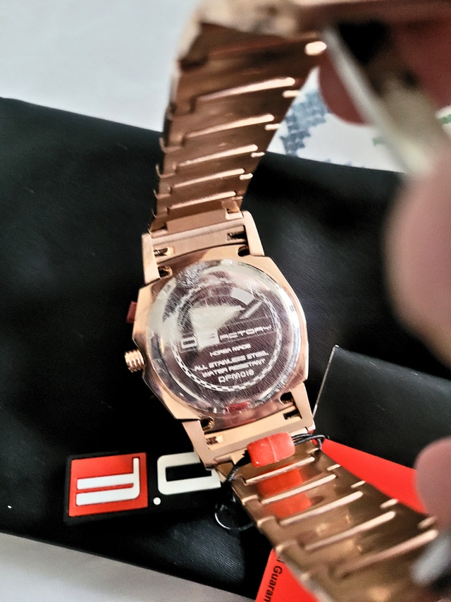 D.Factory Black-Label Rose Gold Chronograph Men's Watch - photo 5