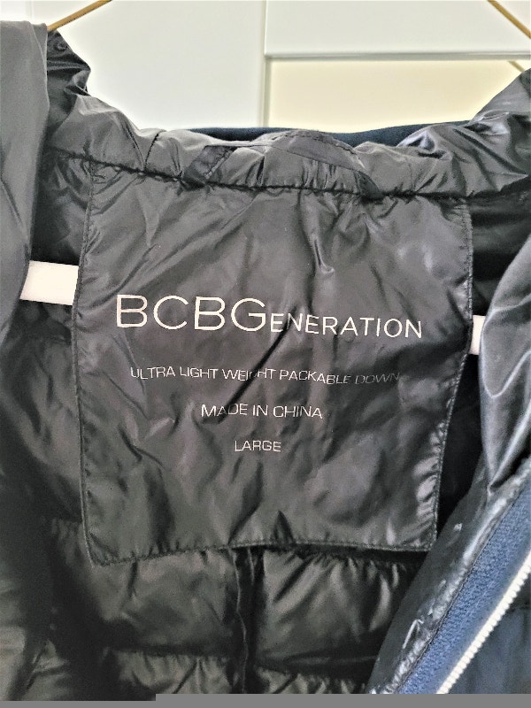 BCBGeneration Women's Packable Down Jacket Sz L - photo 4