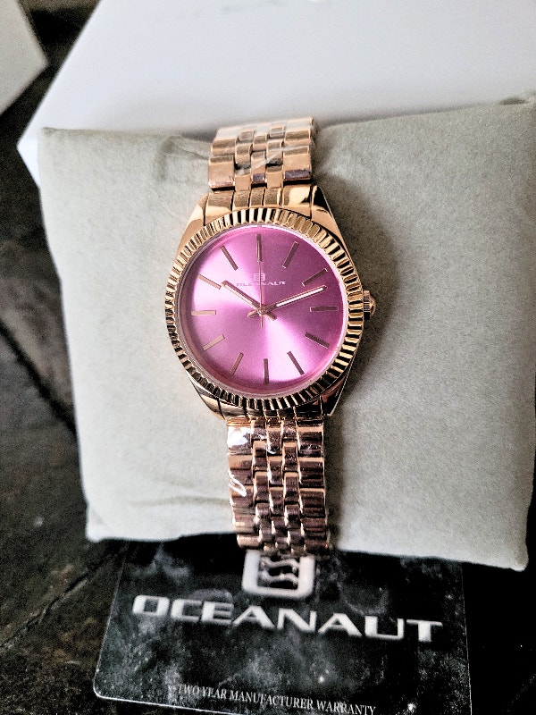 Oceanaut Women's Rose Gold Pink Dial Watch OC7413 - photo 4