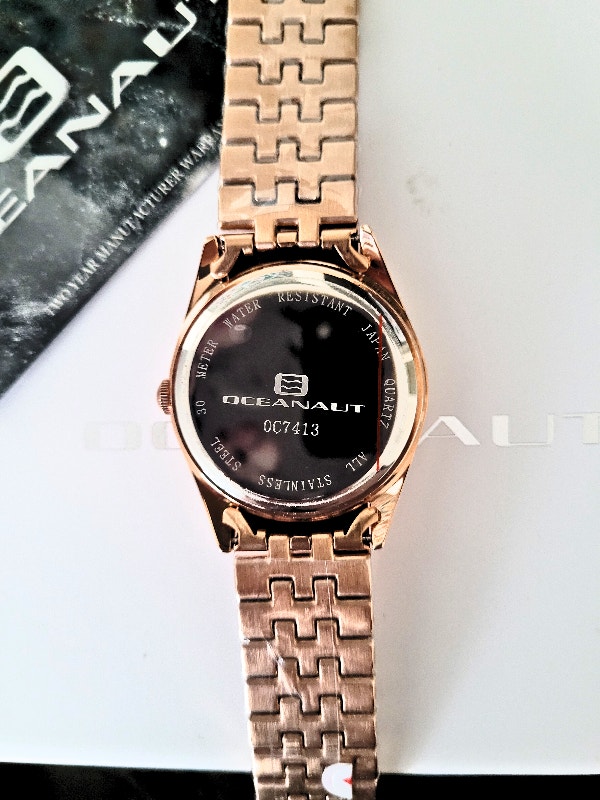 Oceanaut Women's Rose Gold Pink Dial Watch OC7413 - photo 5