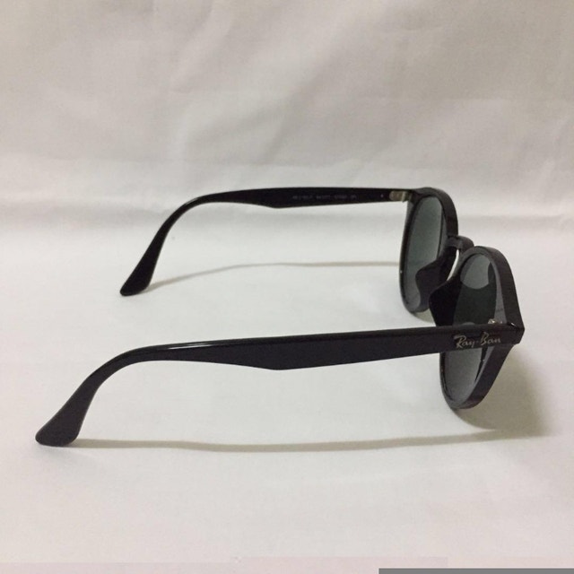 Ray-Ban RB2180F Sunglasses - Black, Green Lens - photo 5