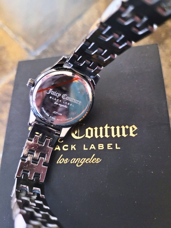 Juicy Couture Women's JC/1144MTBK Swarovski Crystals Mini Watch - photo 3