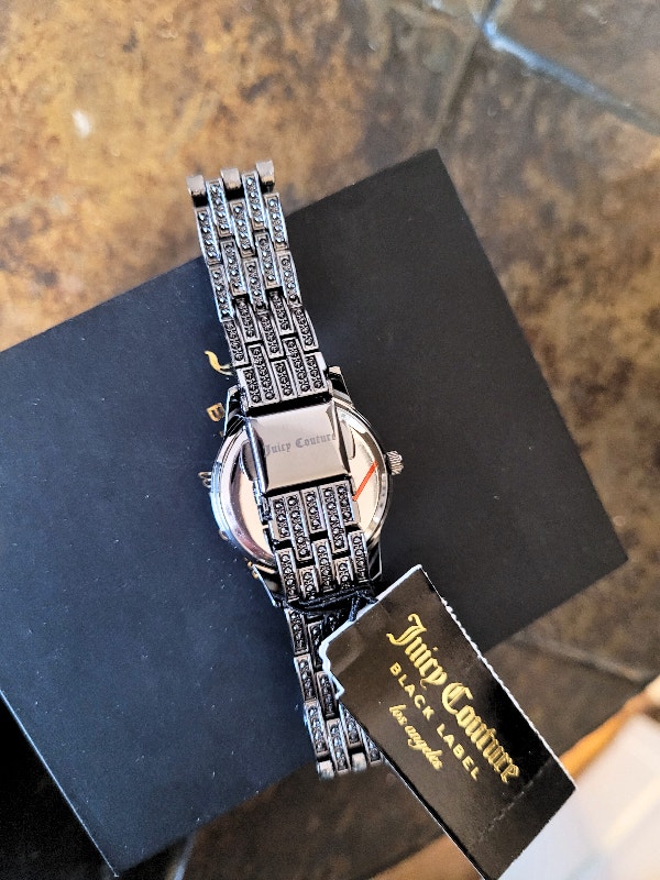Juicy Couture Women's JC/1144MTBK Swarovski Crystals Mini Watch - photo 4