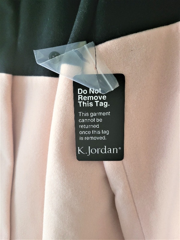 K Jordan Women's Colorblock Wool Blend Coat 1XL - photo 4