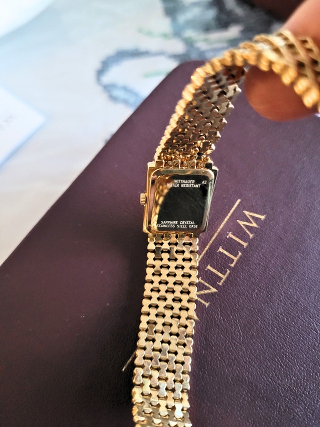 Wittnauer Women's 11P00 Diamond Gold Swiss Watch - photo 4