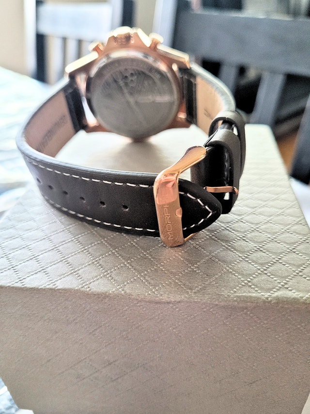 Morphic M57 Series MPH5706 Chronograph Leather Men's Watch - photo 3