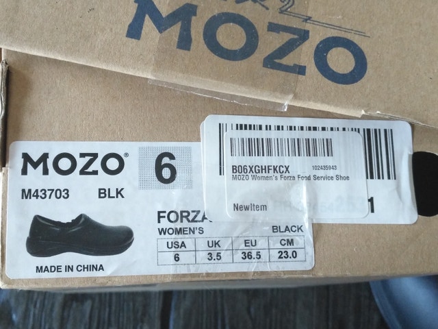 Mozo Forza Leather Food Service Women's Shoes sz6 - photo 3