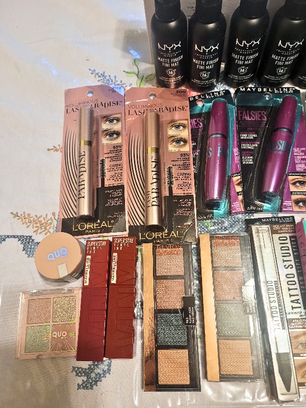 Beauty Products Lot NYX, MAC, Maybelline, Revlon, QUO, L'oreal! - photo 4