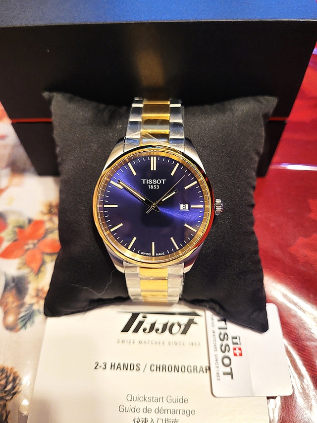 Tissot Men's PR 100 Classic Swiss 2-Tone Watch