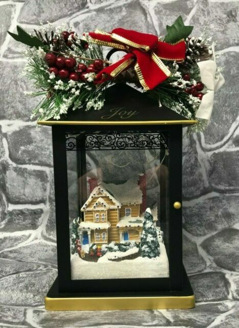 Thomas Kinkade Holiday Sparkling Lantern Joy