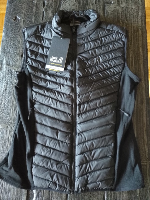 Jack Wolfskin Women's Atmosphere Down Vest Black Large
