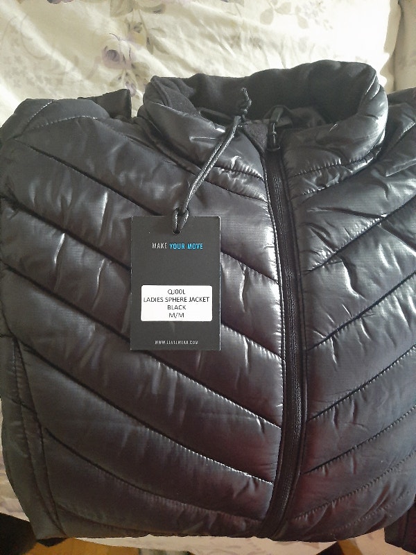 Levelwear Verve Sphere Women's Jacket Black sz Med