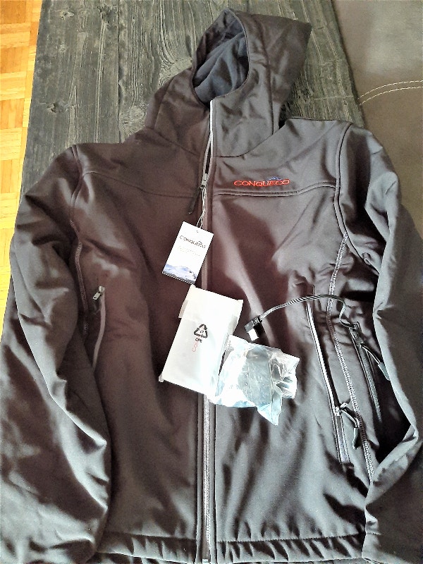 CONQUECO Women's Heated Jacket Slim Fit Sz L - photo 2