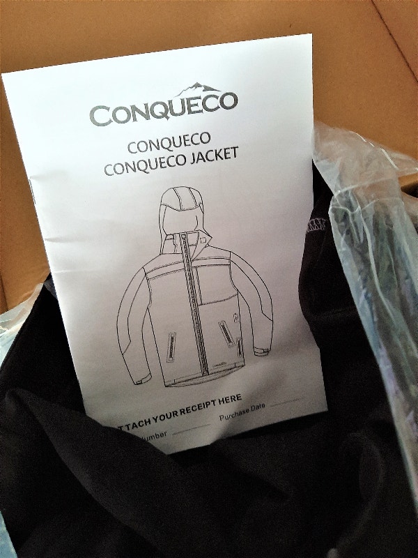 CONQUECO Women's Heated Jacket Slim Fit Sz L - photo 5