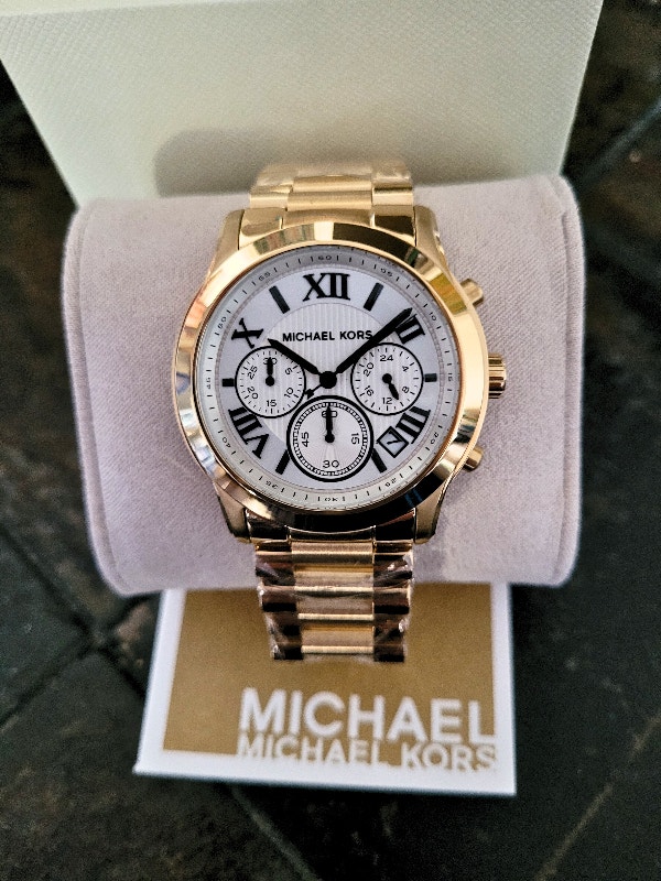 Michael Kors Women's MK5916 Cooper Chronograph Gold Watch - photo 5