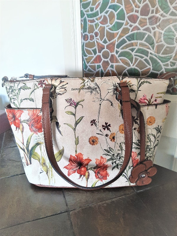 Dana Buchman Women's Prarie Botanical Tote Bag